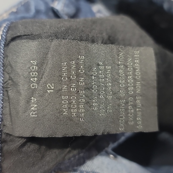 Live Hard Play Hard Embellished Bling Western Cow Girl Boot Cut Jeans - Picture 10 of 10